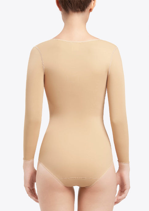 Body Completo Clásico beige espalda VOE