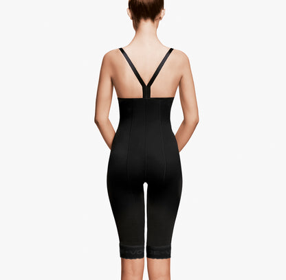Faja abdominal debajo rodillas NEGRA ESPALDA VOE