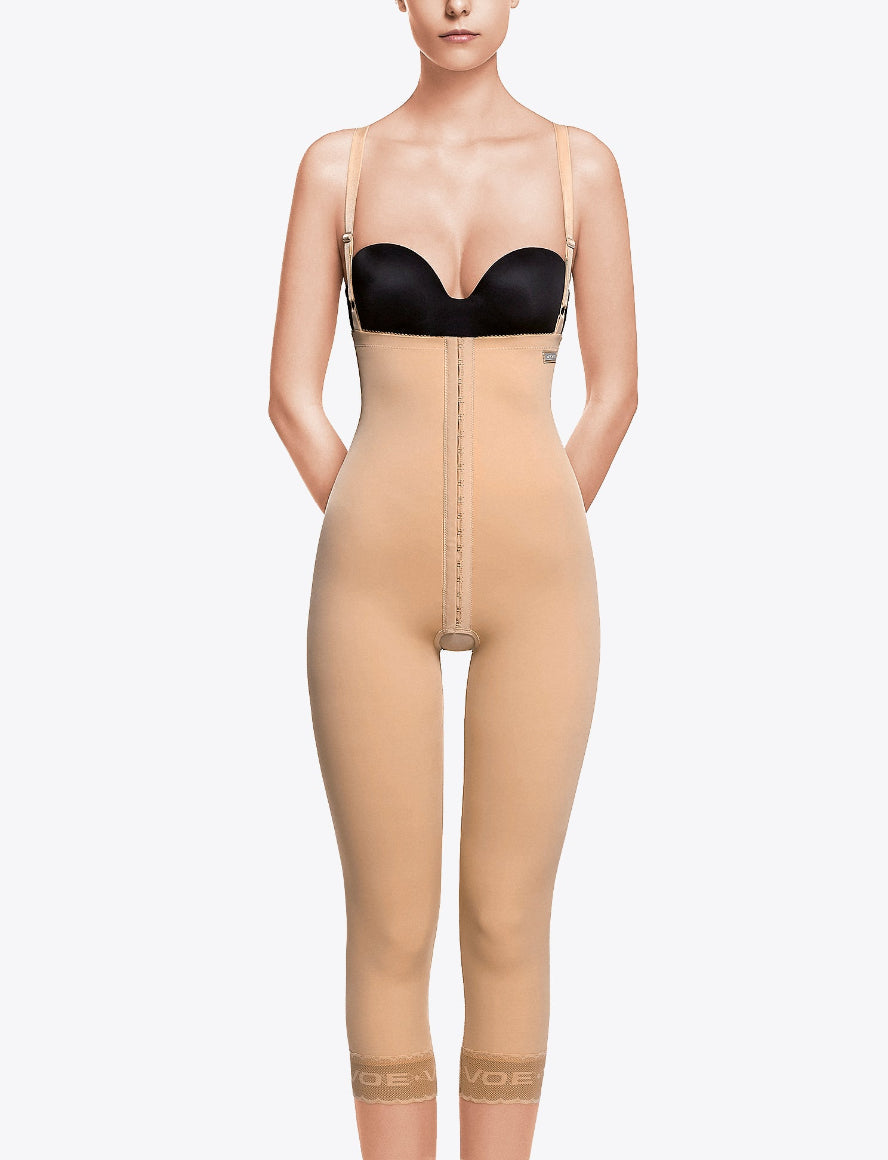 Faja abdominal debajo rodillas VOE