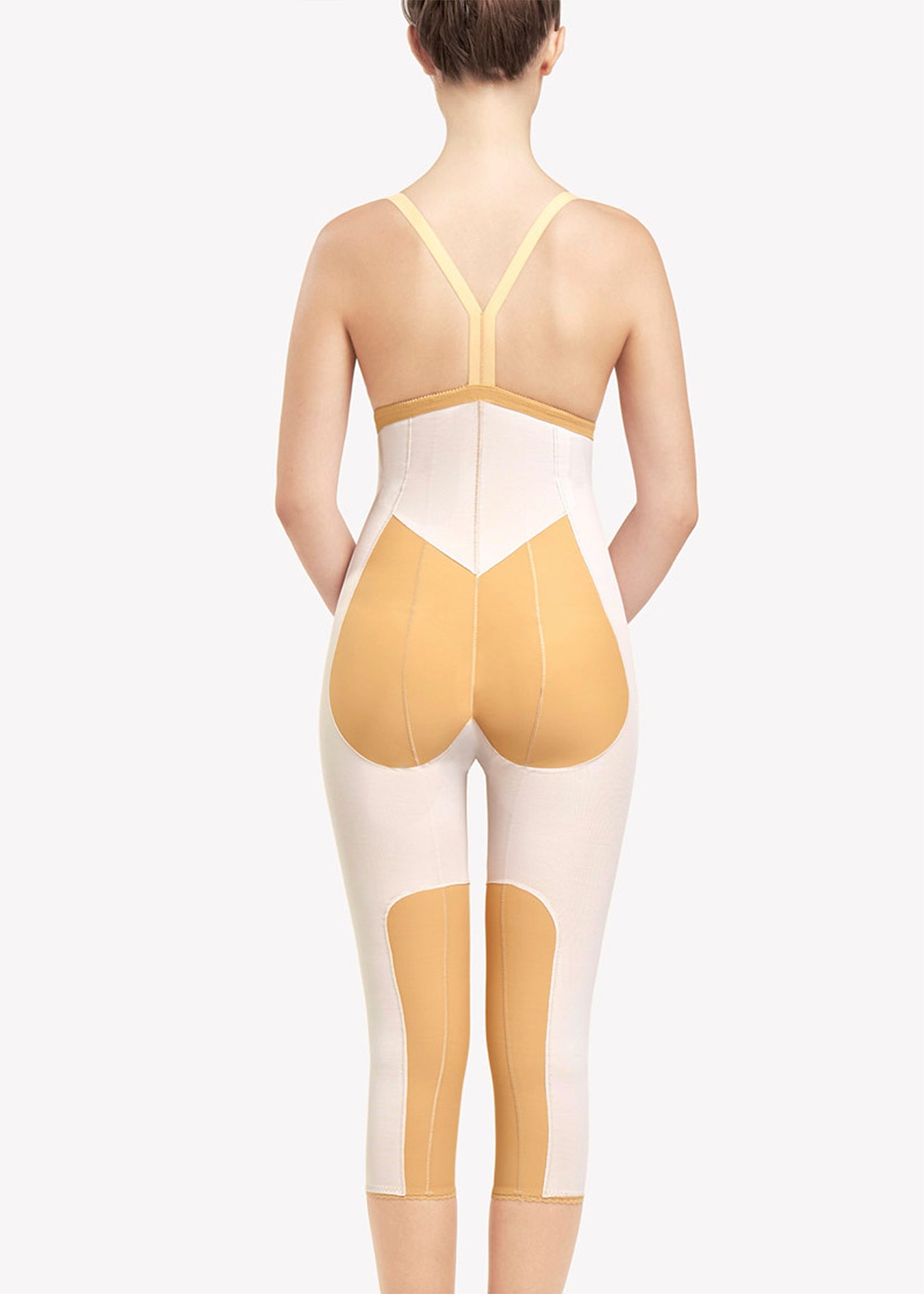 Faja Abdominal Bajo Rodilla, Refuerzos espalda y piernas VOE