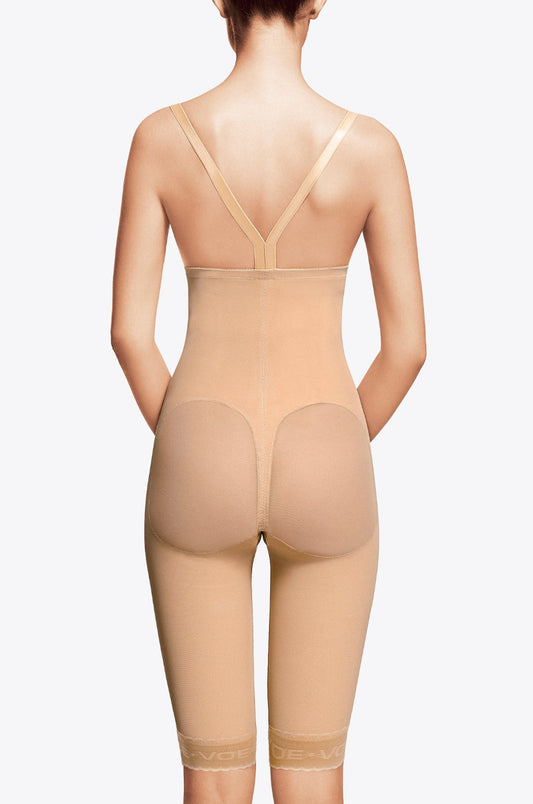 Faja postquirúrgica de compresión médica con soporte lumbar y glúteo, diseño cómodo y discreto