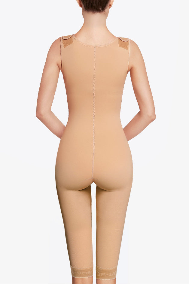Mallas de compresión médica postquirúrgica para mujer, diseño ajustado y cómodo, ideal para recuperación y uso diario.