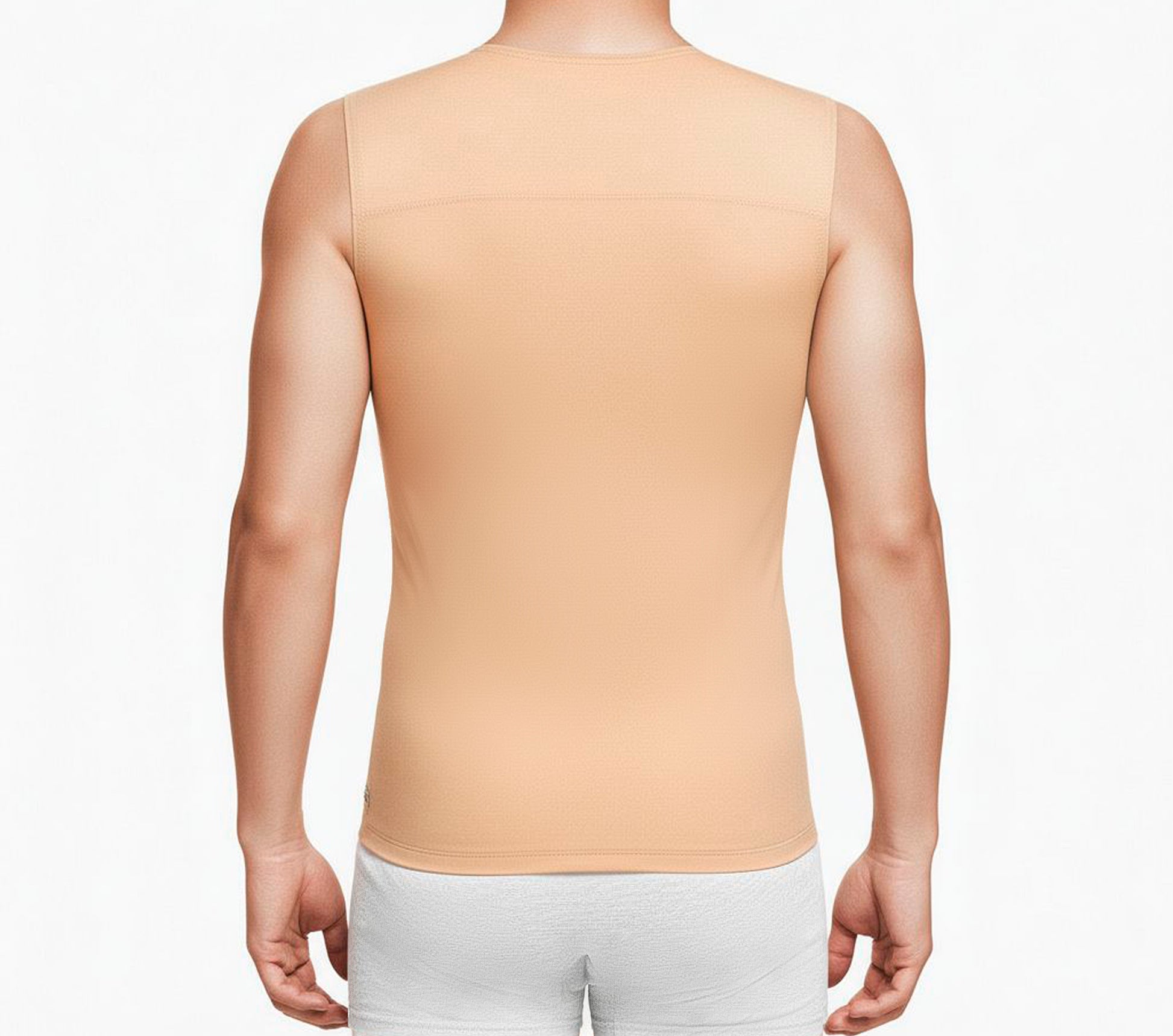 Camiseta de compresión médica sin mangas para uso diario o postquirúrgico, cómoda y segura