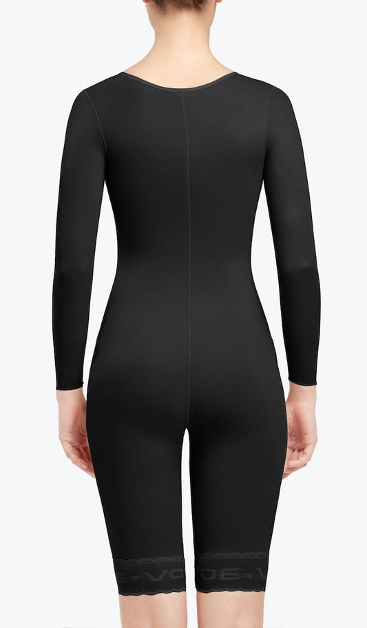Body Completo Por Encima de Rodilla negro, espalda VOE