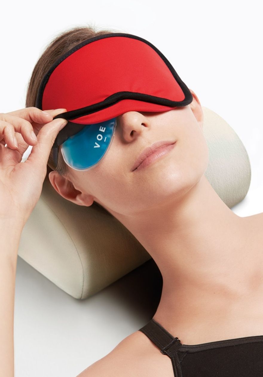 Antifaz postoperatorio VOE diseño ergonómico para recuperación de cirugía ocular