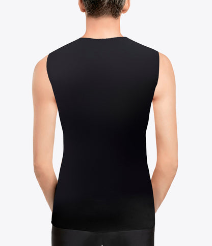 Camiseta de compresión médica sin mangas para uso diario y postquirúrgico, cómoda y segura