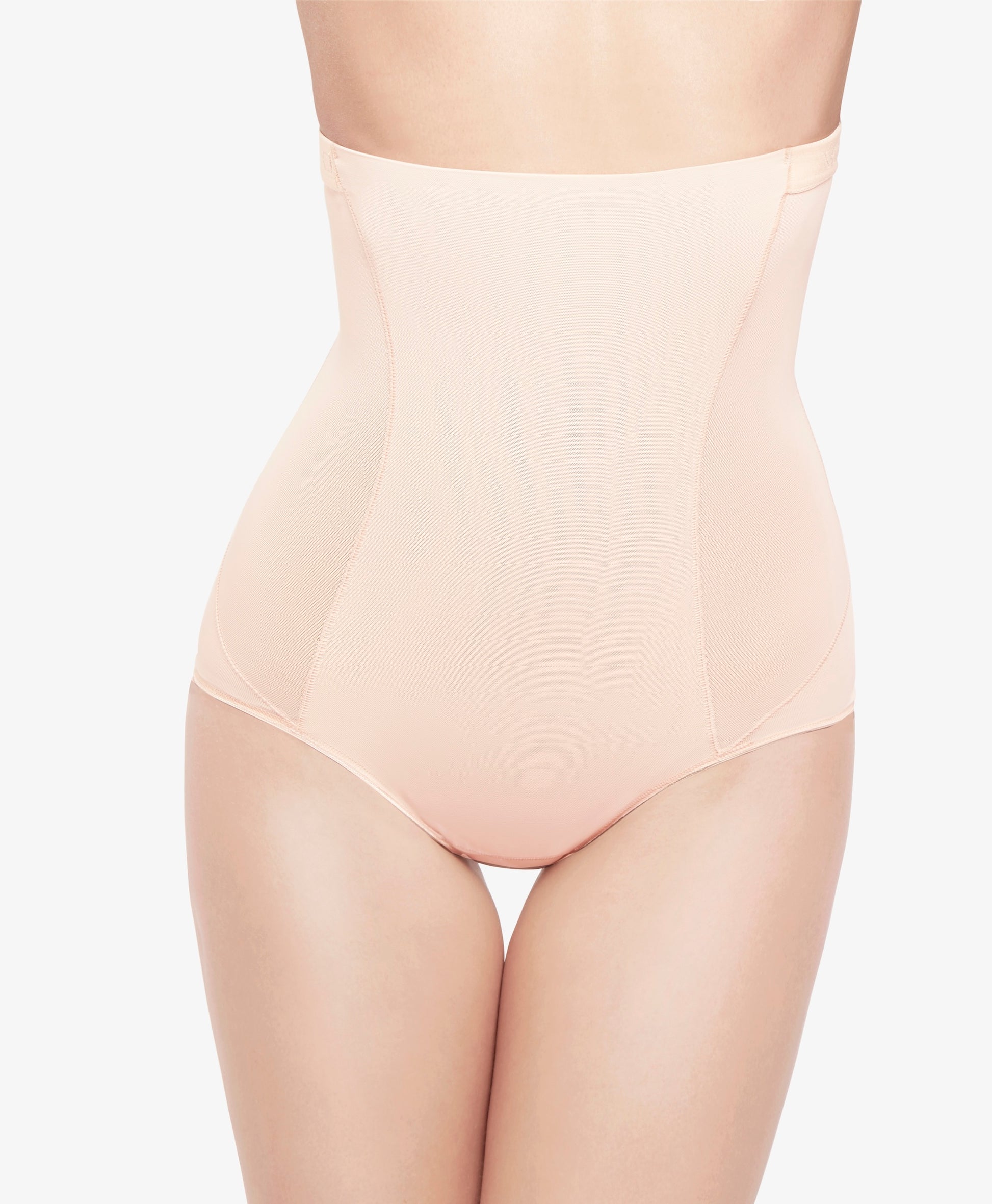 Faja de compresión médica postquirúrgica para cintura y abdomen, color piel, diseño cómodo y ajustado